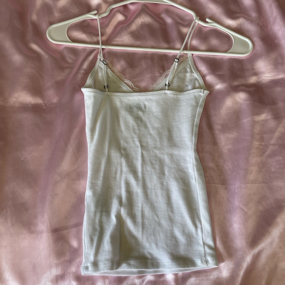 Hollister lace trim tank